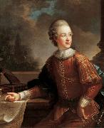 Friedrich olenhainz Portrait of Alois I of Liechtenstein France oil painting artist